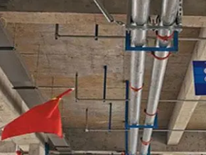 鸡泽管廊支架的安装方法